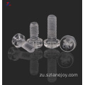 I-Acrylic Screw plastic transparent screw